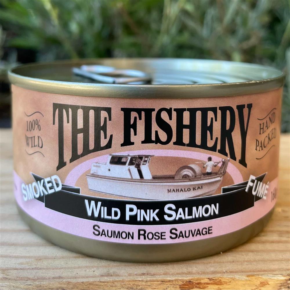 Canned Smoked Salmon: Wild Pink