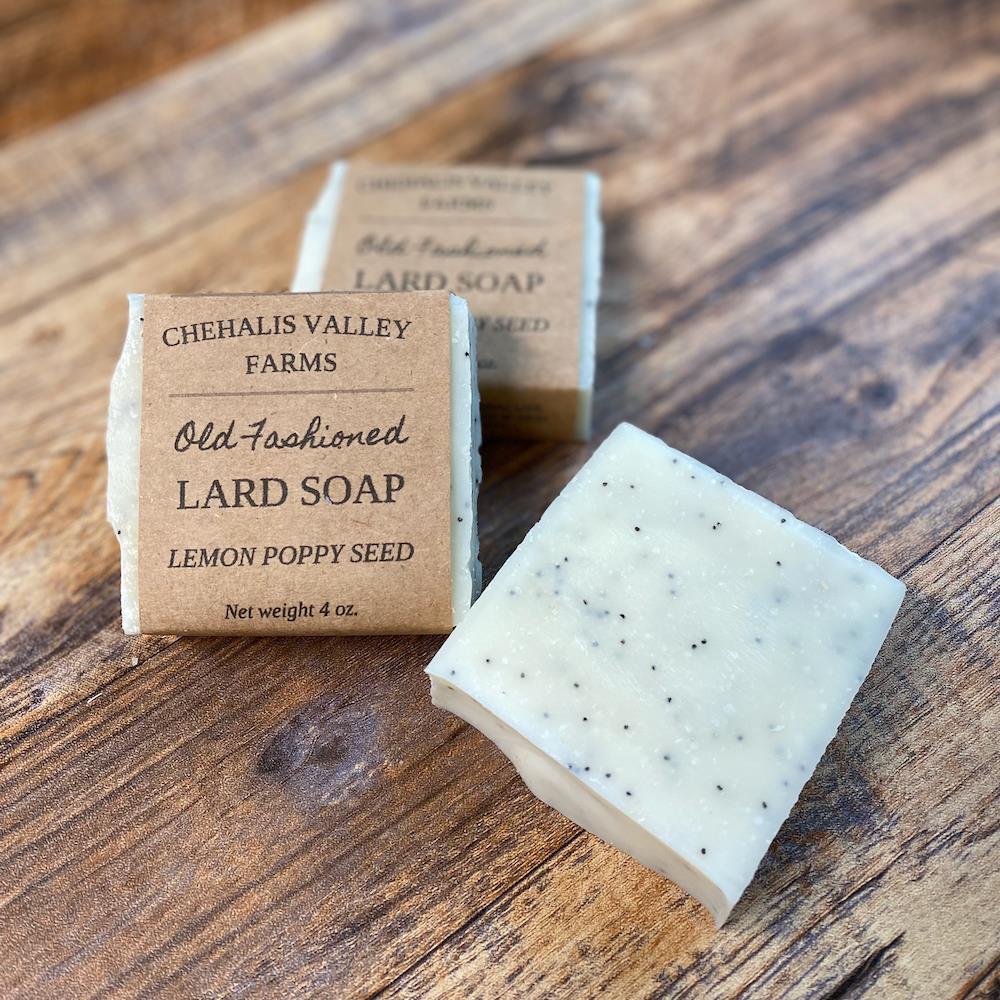 Old Fashioned Lard Soap - Pine Tar – Chehalis Valley Farm