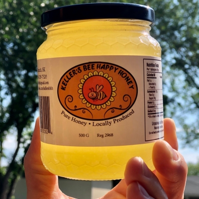 Keller's Bee Happy Honey 