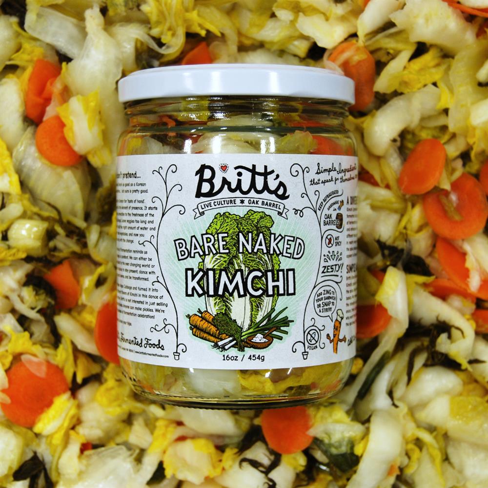 Bare Naked Kimchi – Britts' Fermented Foods